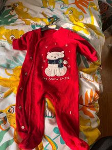 xmas baby outfit