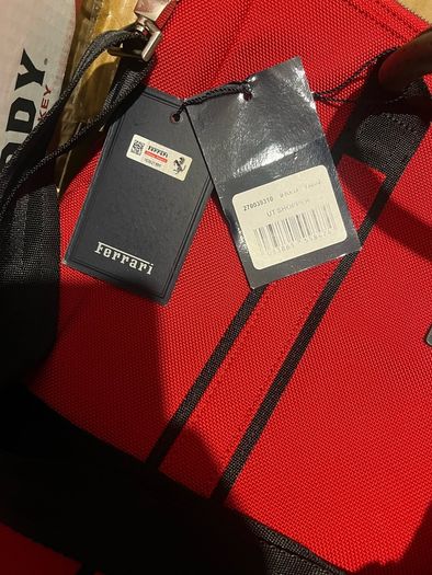 Ferrari business travel bag shoulder brand new original