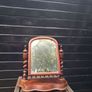 Victorian mahogany dressing table swing mirror Image 7