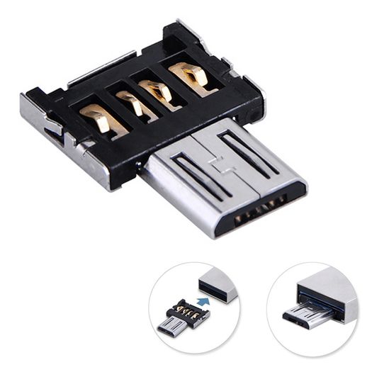 New OTG Micro USB Adapter to Standard USB for Pendrive Phone Tablet Android #521