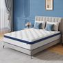 Double Mattress 4FT6, 10.3 Inch Hybrid Mattress, 7-Zone Mattress with Breathable Foam and Individually Pocket Sprung Medium Firm- Extra Lumbar Support(135x190x26cm) Image 7