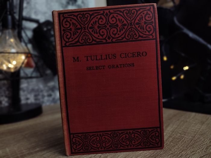 Select Orations of Marcus Tullius Cicero ! Hardcover ! 1946 ! by Oxford at the Clarendon Press !