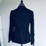Guess Jeans navy pinstripe jacket Image 4