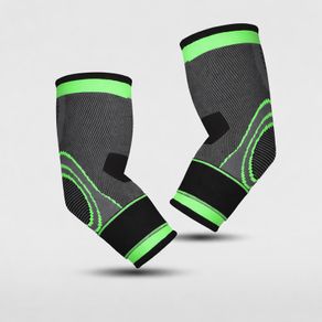 Elbow Arm Support Compression Sleeves Pair Size L Sports Brace pair 2pcs