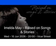 Imelda May Vicar Street 10th June