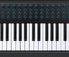 Alesis vi61 midi controller keyboard