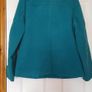 Teal Toggle Coat - Size 14 Image 3