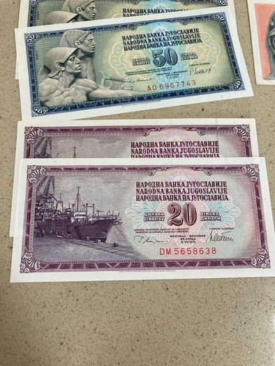 Yugoslavia 42 Banknotes lot