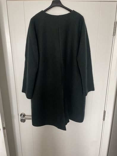 Cos Dark very Green Coat size 14 /16