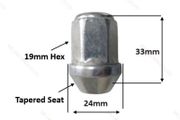 10 x New Wheel Nuts. Fit Suzuki, Subaru, Nissan (B10) Delivery