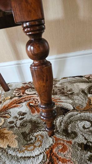 Mahogany hall chair