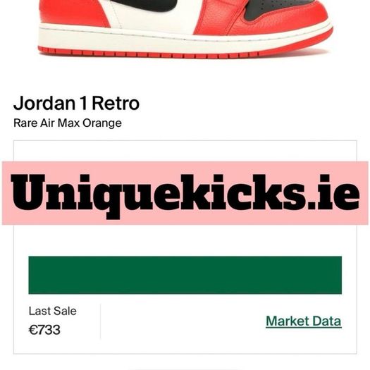 Nike Air Jordan 1 Mid Orange White