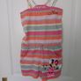 Girls Minnie Mouse Playsuit Age 6-8 Image 2