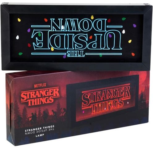 Official Stranger Things Lamp - 4 Lighting Modes - Multi Coloured Lights - Stranger Things Merchandise - Neon Light - Led Lamp - Light Box - USB Lamp - Night Light for Kids (FREE POSTAGE)