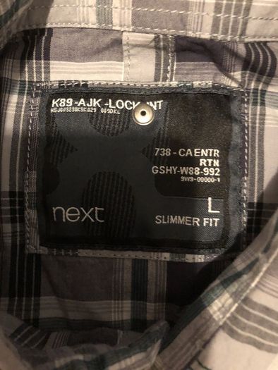 Shirt check from Next