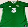 2018/19 Republic Of Ireland New Balance Home Jersey Size Age 11/12 years Image 3