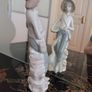 Small Vintage Goose Girl Figurine Image 7