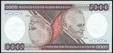 Brazil | Replacement | 5,000 Cruzeiros | 1983 | P.202br | UNC