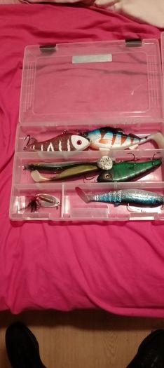2 boxes of savage gear mixed lures