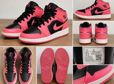 Air Jordan 1 Mid GS Pinksicle Pink/Black UK 6 | EU 40 | US 7Y