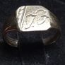 Vintage Irish 9ct Gold Signet Ring Fully Hallmarked Dublin Size 48 Image 2