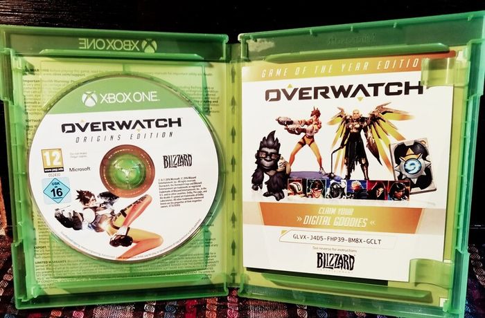 XBOX 360. Overwatch.