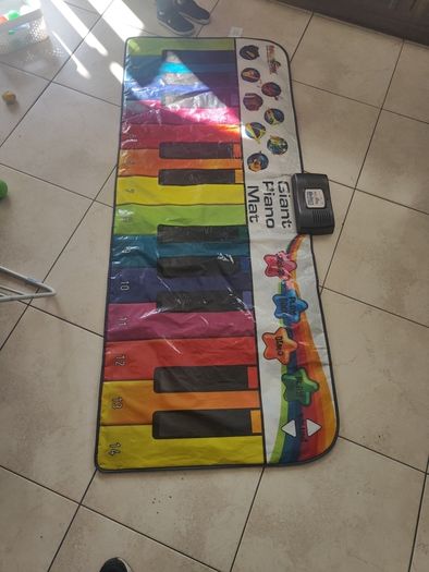 play piano mat
