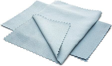 Glass Polish 15012 Polishing Cloth for glass, Polishing Cloth for high glossy surfaces - Pack of 5 cloths