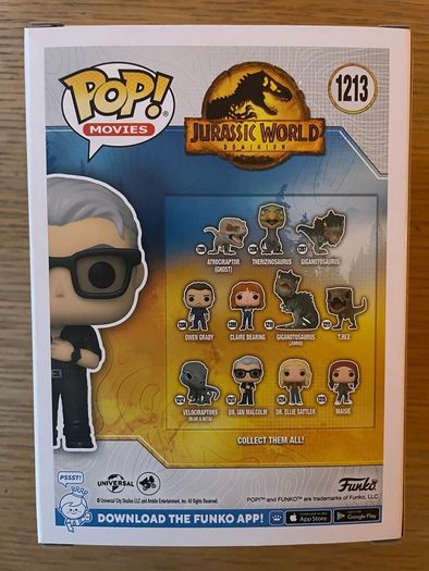 Jurassic World Funko Pop! Dr. Ian Malcolm #1213