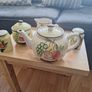 Tea Set/Vintage Pottery with Fruit Pattern .. FINAL Price Drop Image 8