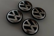 Volkswagen Wheel Centre Caps - Set of 4