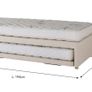 Single guest bed - with trundle Image 6