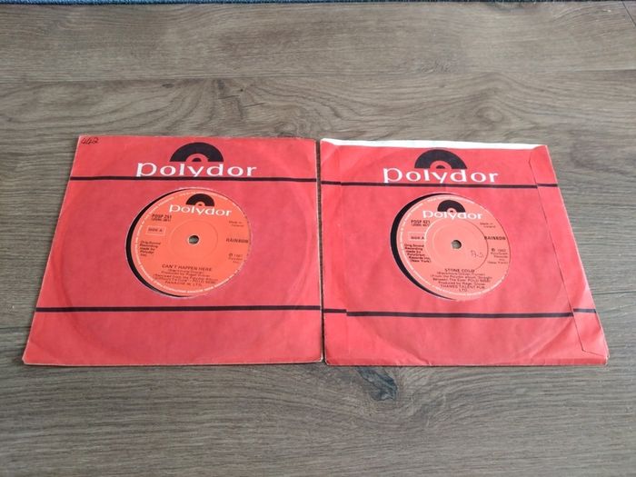 Rainbow 2 x 7" singles
