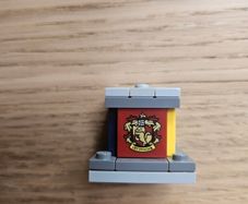lego 75964-21 harry potter statue pedestal with house crests