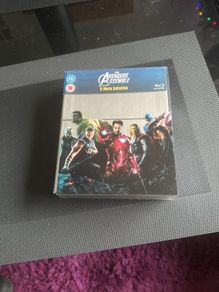 The Avengers phase one collection blu rays