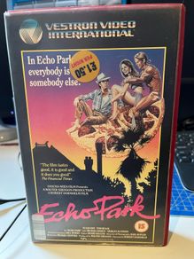 Echo Park VHS Vestron big box ex rental