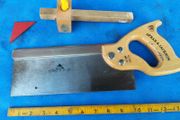 Brass Backed Tenon Saw by S&amp;J