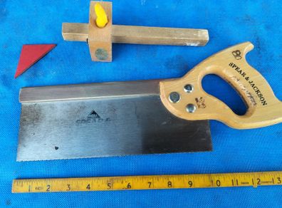 Brass Backed Tenon Saw by S&J