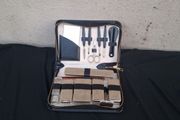 Vinyage navy travel box postage possible