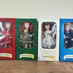 Christmas Porcelain Doll