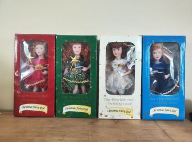 Christmas Porcelain Doll