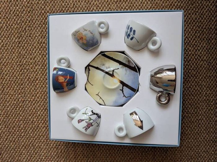 Illy Art Collection 2022 coffee cups, The Milk of Dreams, Venice Biennale Collection