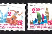 2012 Cyprus Olympic Games London, England Commemorative Stamps Mint Never Hinged (MNH)