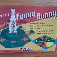 Vintage 1980s Board Game 'Funny Bunny'