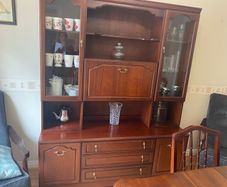Mahogany Display Unit