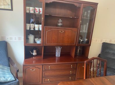 Mahogany Display Unit