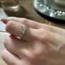 White Gold and Diamond Ring Image 6