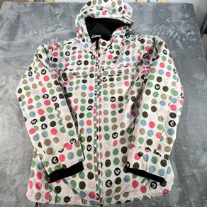 Roxy Girls Ski Jacket Winter Coat - Age 14 - Geometric Pattern