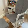 Babylo Brompton Glider Chair & Footstool - Collection only Ballincollig Image 9