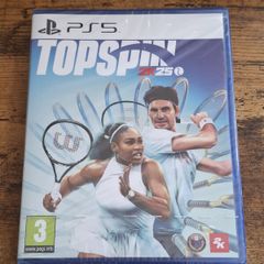Topspin 2K25, Playstation 5 PS5 Game, Brand New and Sealed - free standard postage
